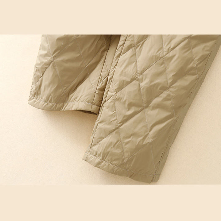 Buddha Stones Casual High Waist Drawstring Design Women's Wide Leg Cotton Pants With Pockets - image 4