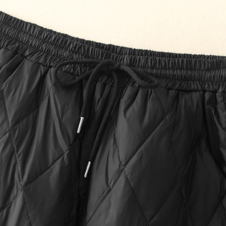 Buddha Stones Casual High Waist Drawstring Design Women's Wide Leg Cotton Pants With Pockets - image 6