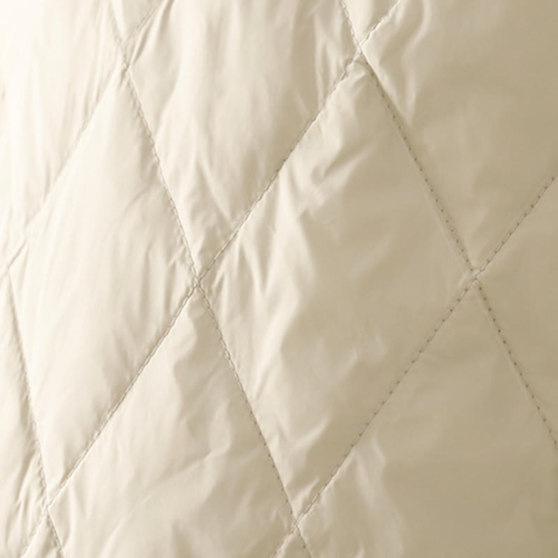 Buddha Stones Casual High Waist Drawstring Design Women's Wide Leg Cotton Pants With Pockets - image 13