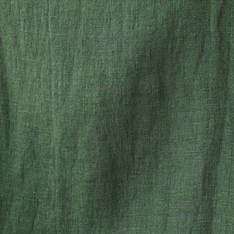 Buddha Stones Casual Plain Women's Cotton Linen Long Sleeve Shirt - image 7