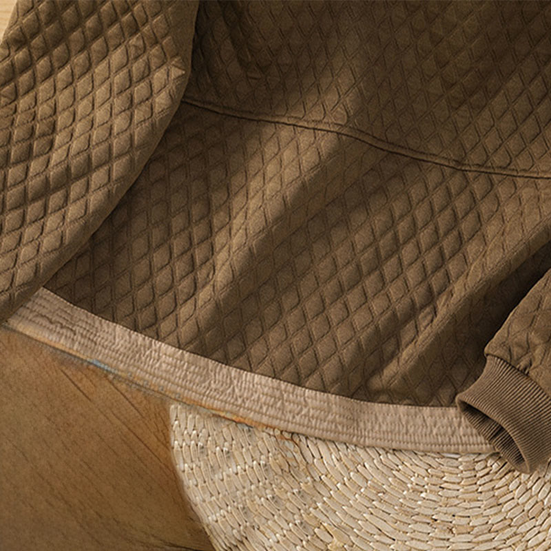 Buddha Stones Retro Plain Women's Cotton Long Sleeve Jacket With Pockets - image 35