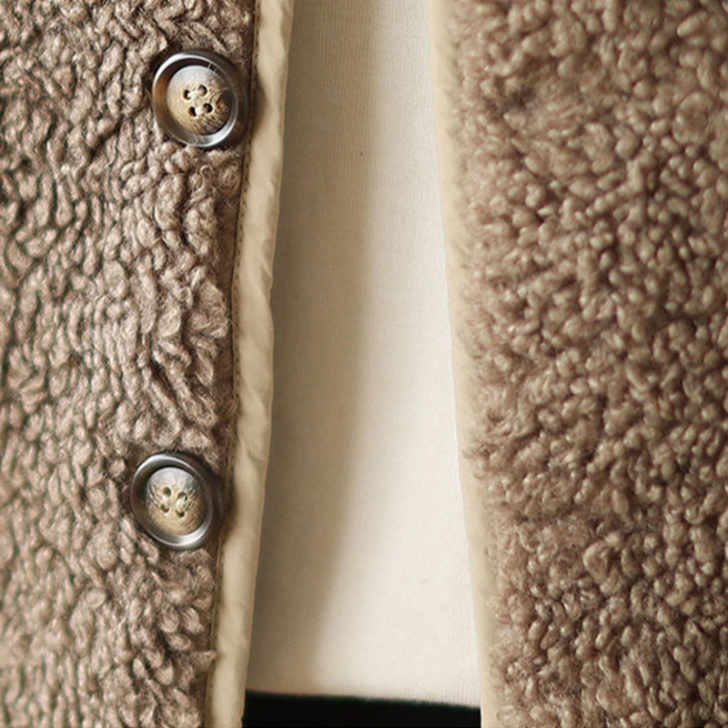 Buddha Stones Double-sided Style Women's Viscose Fiber Sleeveless Vest Waistcoat With Pockets - image 10