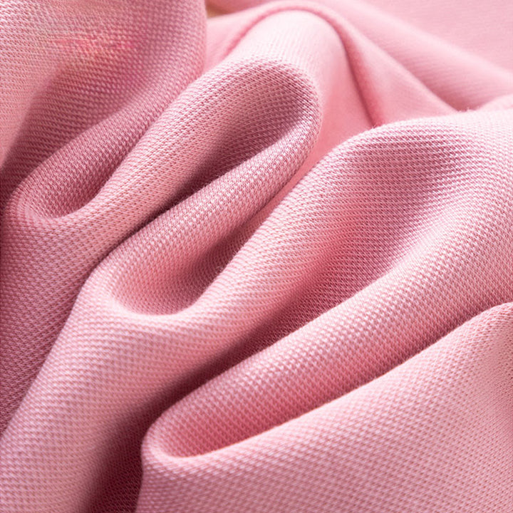 Buddha Stones Women's Plain High Waist Design Wide Leg Cotton Pants With Pockets - image 16