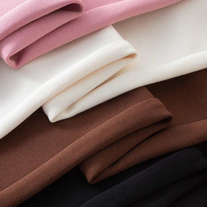 Buddha Stones Women's Plain High Waist Design Wide Leg Cotton Pants With Pockets - image 23