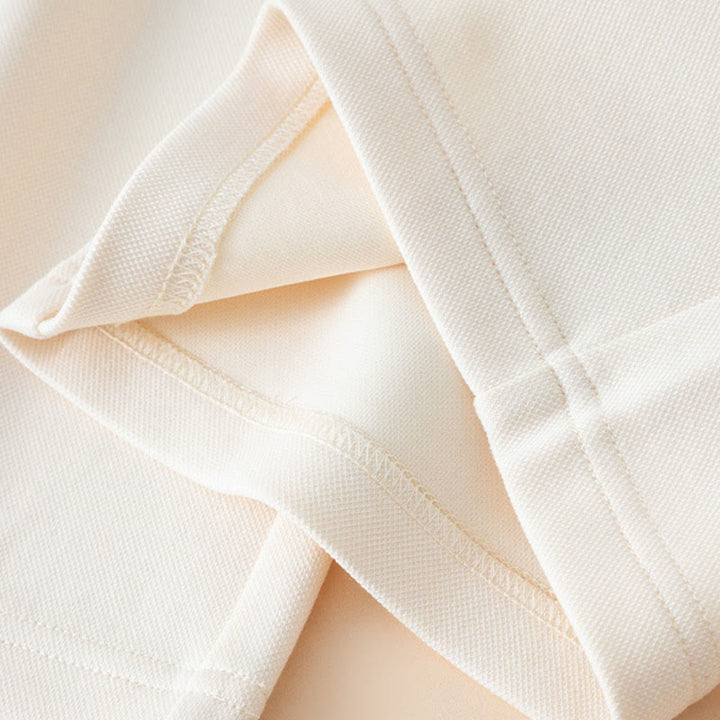 Buddha Stones Women's Plain High Waist Design Wide Leg Cotton Pants With Pockets - image 10