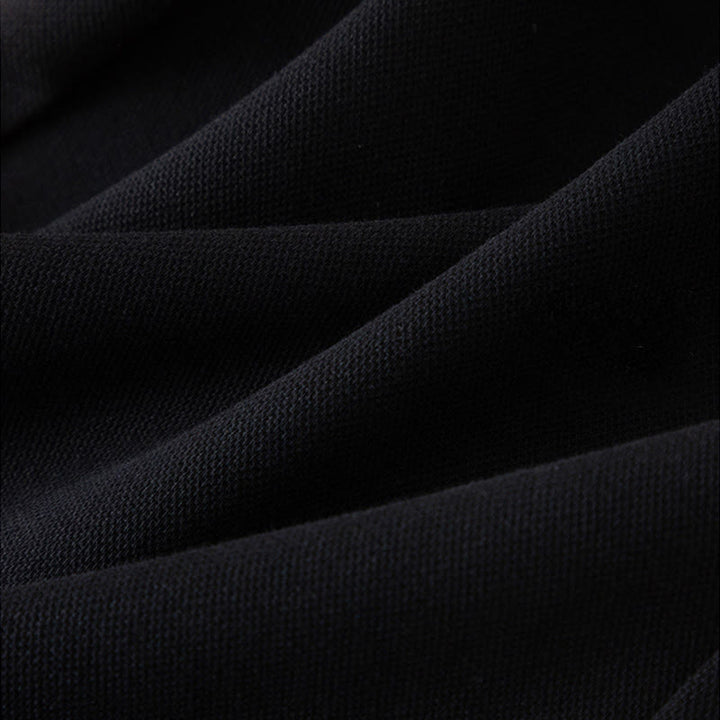 Buddha Stones Women's Plain High Waist Design Wide Leg Cotton Pants With Pockets - image 13