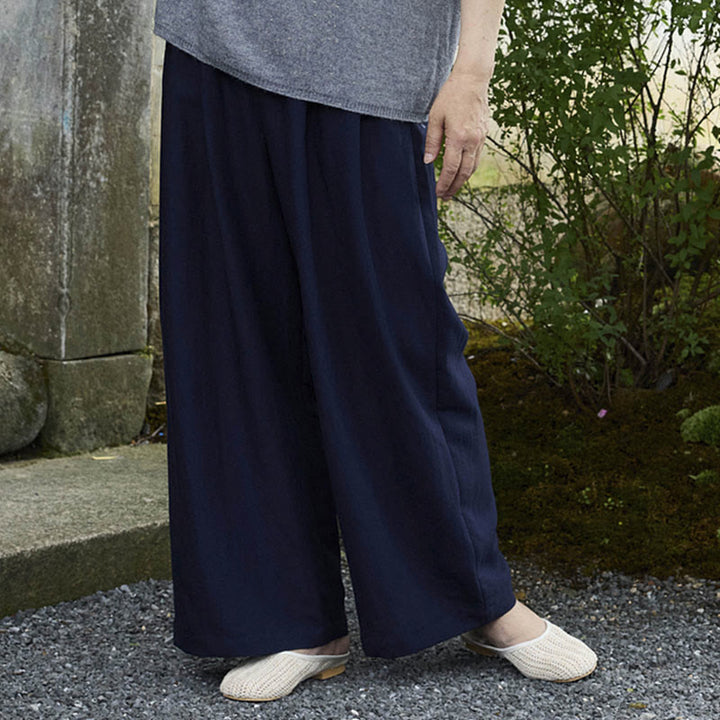 Buddha Stones Plain Ankle-Length Women's Pants With Pockets For Older Adults - image 27
