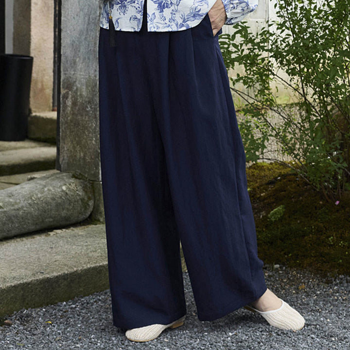 Buddha Stones Plain Ankle-Length Women's Pants With Pockets For Older Adults - image 18