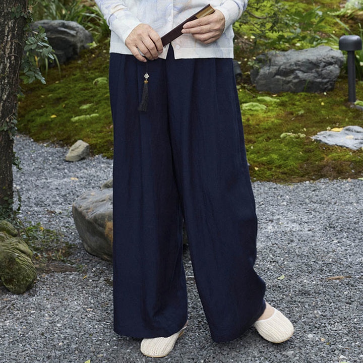 Buddha Stones Plain Ankle-Length Women's Pants With Pockets For Older Adults - image 25