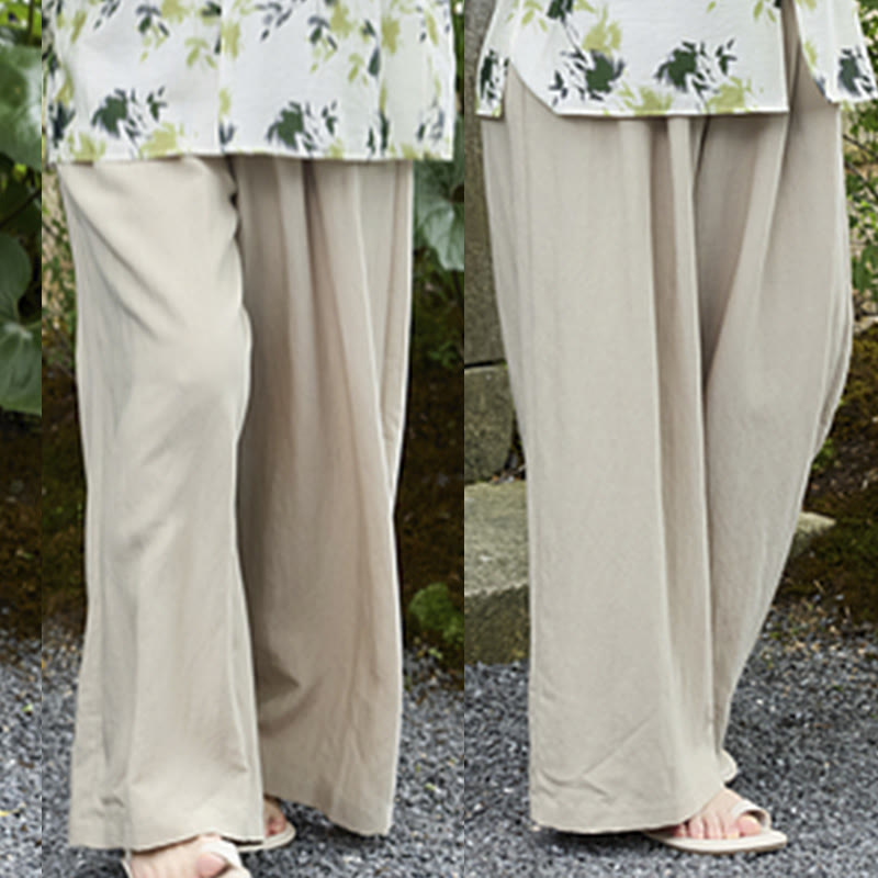 Buddha Stones Plain Ankle-Length Women's Pants With Pockets For Older Adults - image 15