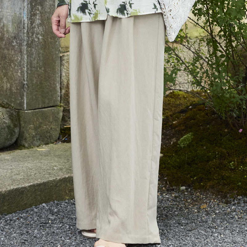 Buddha Stones Plain Ankle-Length Women's Pants With Pockets For Older Adults - image 5