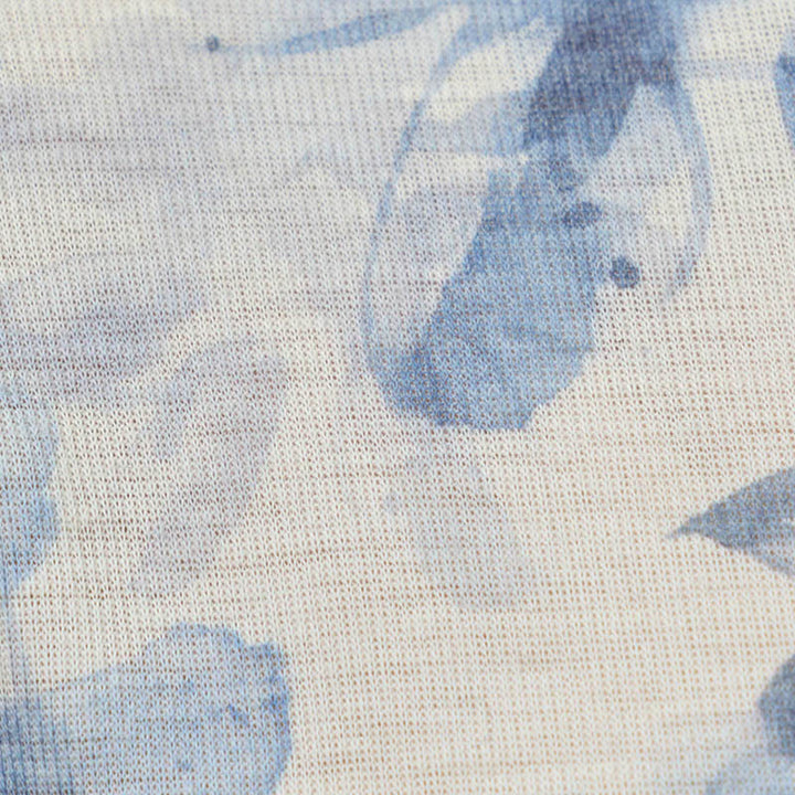 Buddha Stones Fall Blue Floral Women's Long Sleeve T-Shirt  For Older Adults - image 11