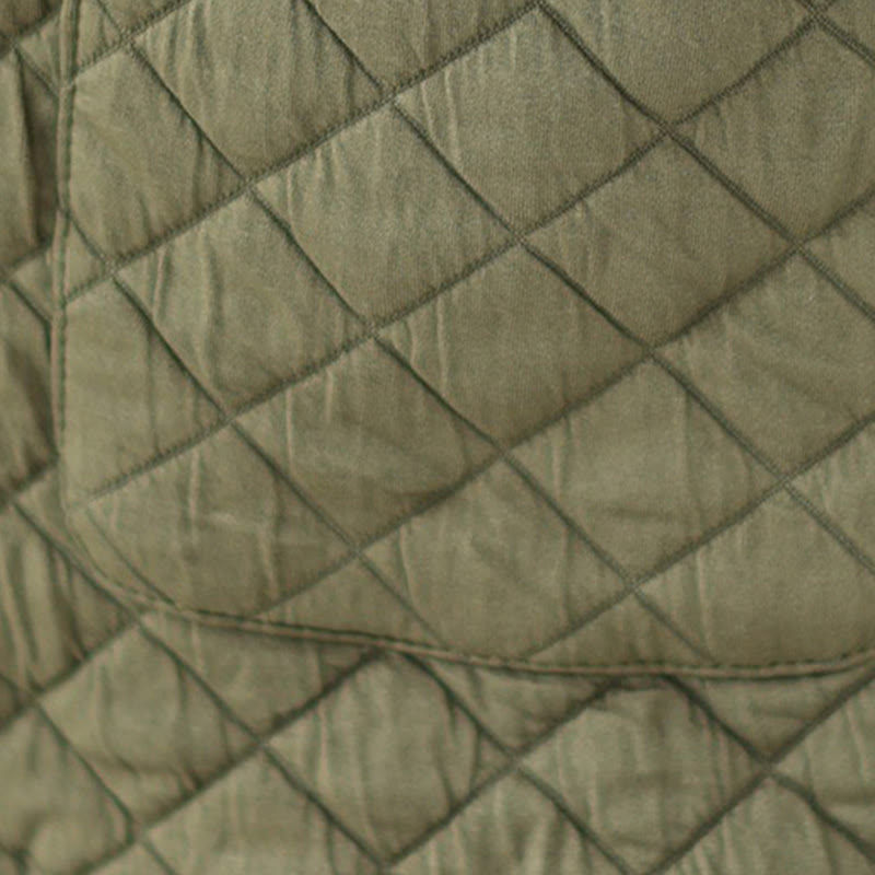 Buddha Stones Plain Hoodie Design Women's Cotton Thermal Long Sleeve Jacket With Pockets - image 6