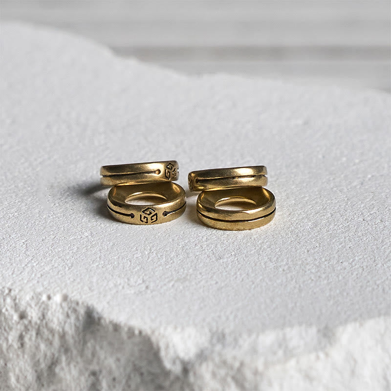 Buddha Stones Natural Frosted Black Onyx Picture Jasper Fortune Bracelet - image 8