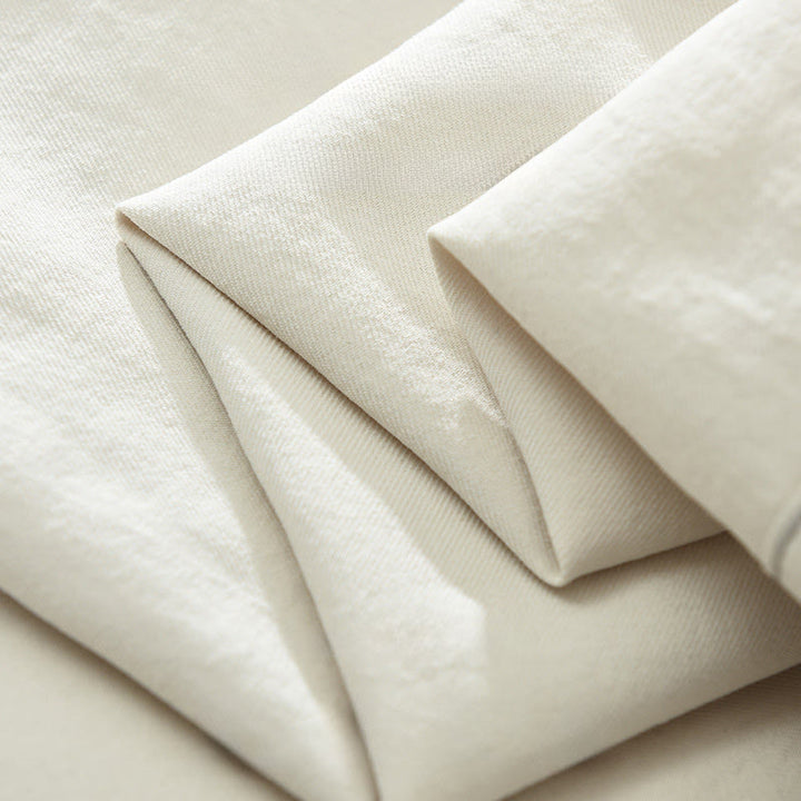 Buddha Stones Commute Buttons Long Sleeve Plain Shirt Men Clothing With Pocket - image 10