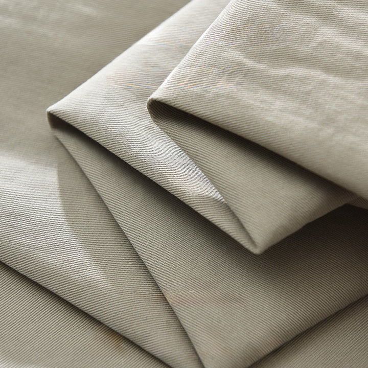 Buddha Stones Daily Plain Buttons Design Men's Long Sleeve Pure Cotton Shirt With Pockets - image 10