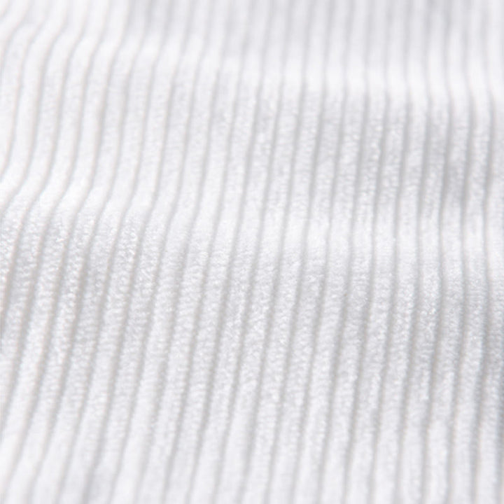 Buddha Stones Spring Plain Simple Buttons Design Corduroy Men's Long Sleeve Jacket With Pockets - image 7