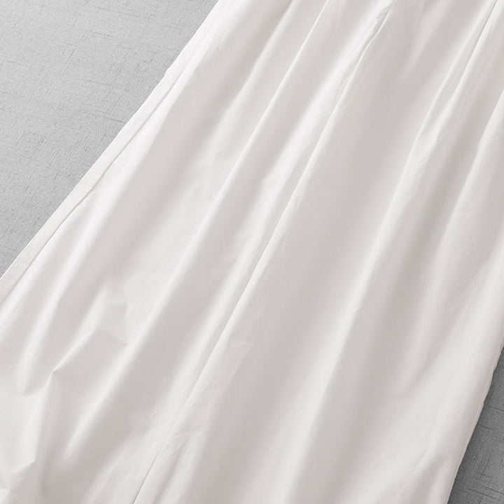 Buddha Stones Casual Plain Polyester Women's 7-8 Length Wide Leg Pants With Pockets - image 10