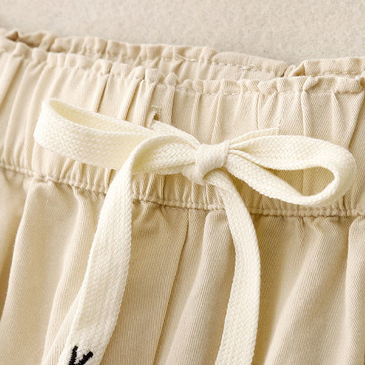 Buddha Stones Casual Rope Women's Cotton Polyester Pants With Pockets - image 8