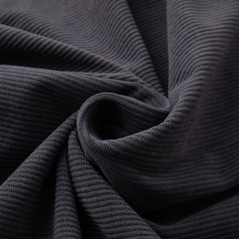 Buddha Stones Men's Frog-Button Mandarin Collar Long Sleeve Cotton Jacket Tang Suit With Pockets - image 5