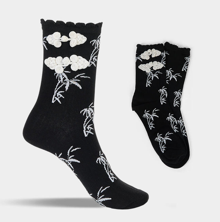 Buddha Stones "A New Beginning" Bamboo Micro Crew Women's Socks Includes Gift Message Card - image 12