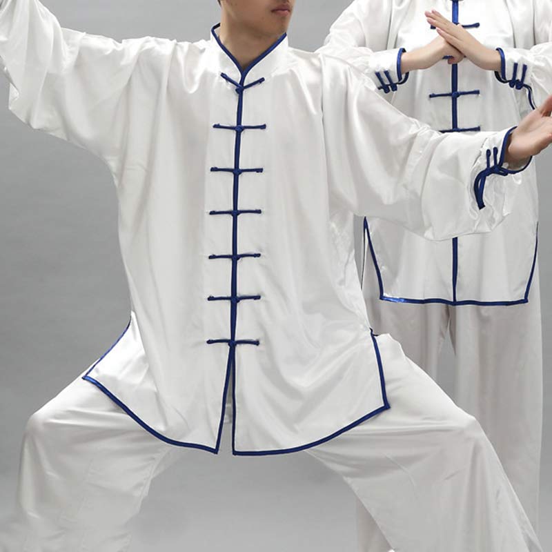 Simple Pattern Meditation Prayer Spiritual Zen Tai Chi Qigong Practice Unisex Clothing Set - image 2