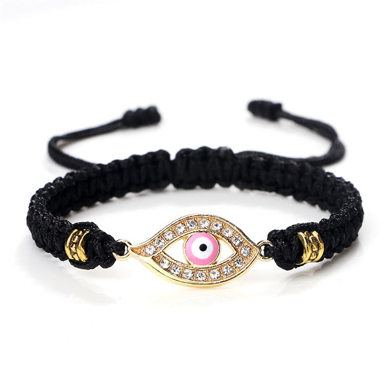 Buddha Stones Evil Eye Keep Away Evil Spirits String Bracelet