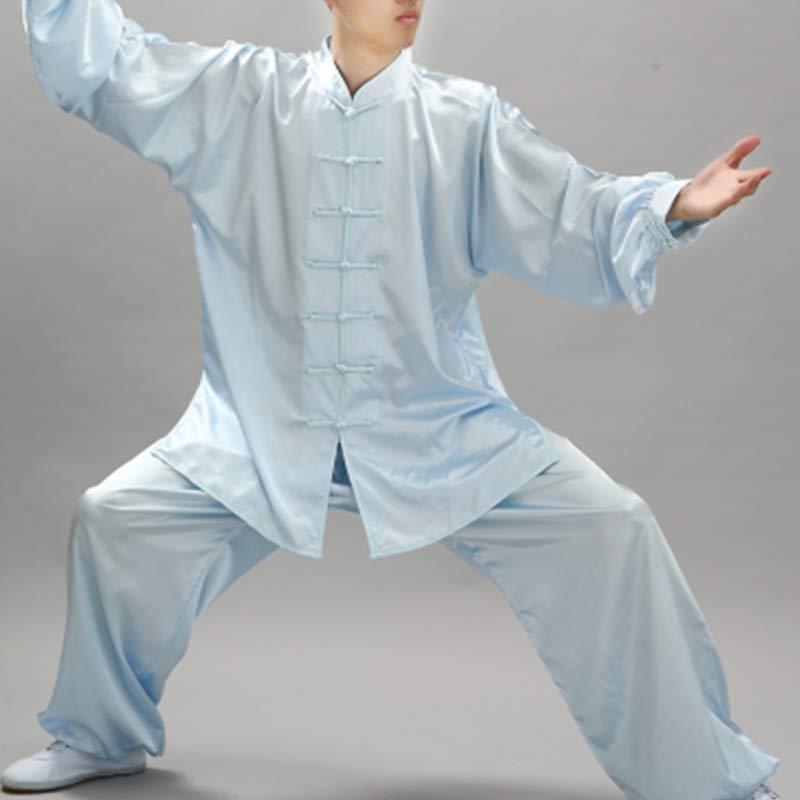 Simple Pattern Meditation Prayer Spiritual Zen Tai Chi Qigong Practice Unisex Clothing Set - image 11