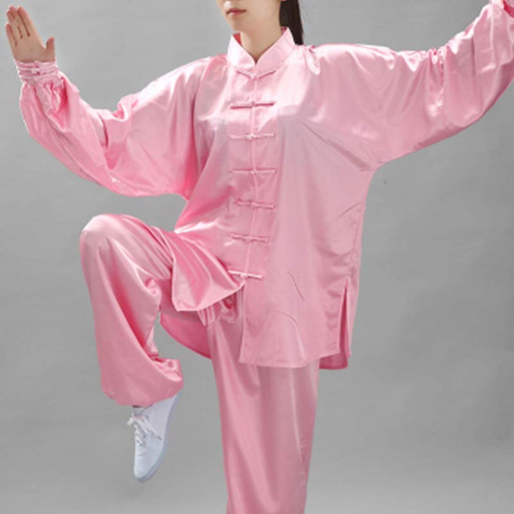 Simple Pattern Meditation Prayer Spiritual Zen Tai Chi Qigong Practice Unisex Clothing Set - image 16