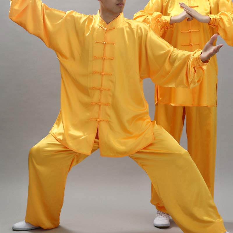 Simple Pattern Meditation Prayer Spiritual Zen Tai Chi Qigong Practice Unisex Clothing Set - image 27