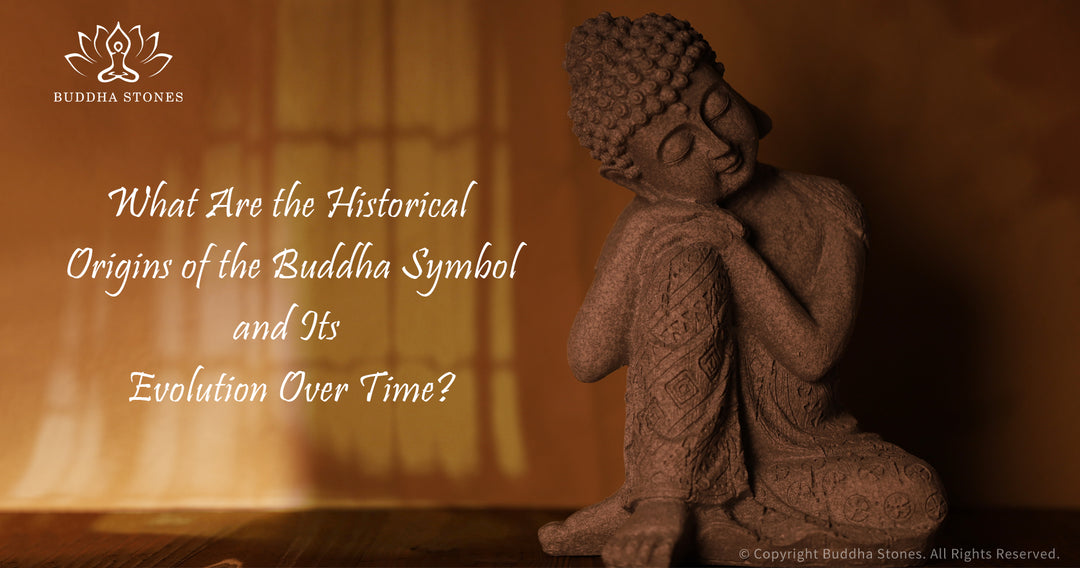 What are the historical origins of the Buddha symbol and its evolution over time?