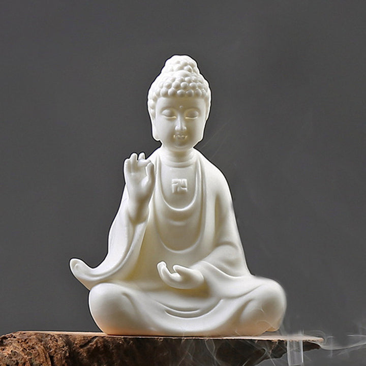 Buddha Avalokitesvara Ksitigarbha Bodhisattva Blessing Ceramic LED Decoration - image 2
