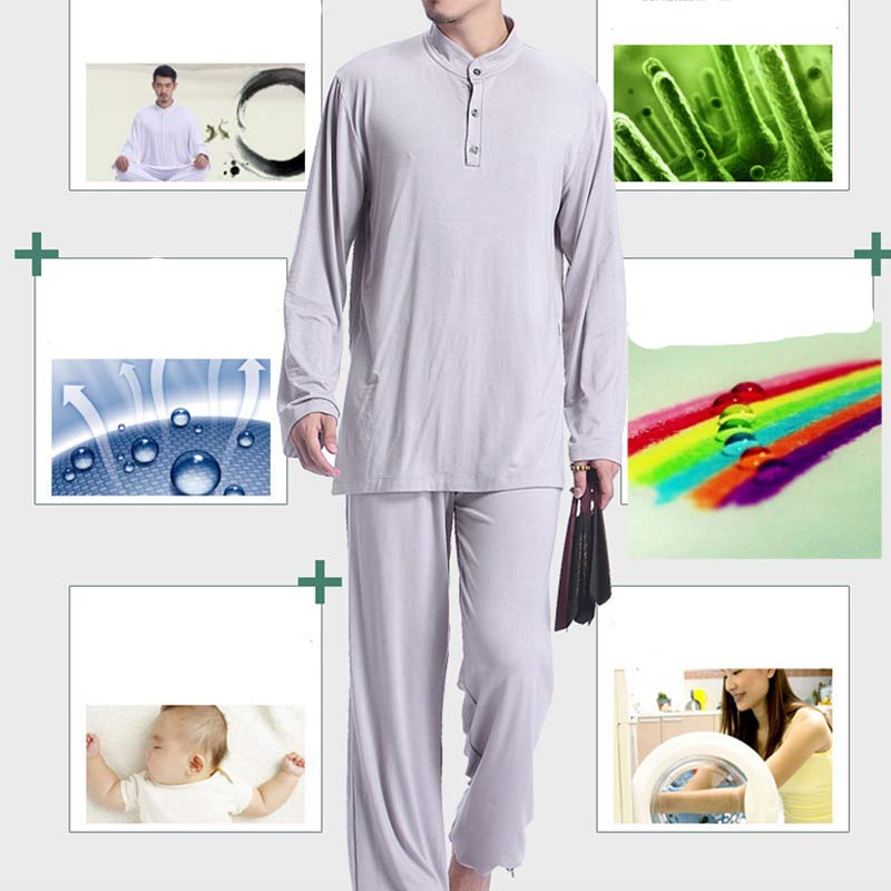 Meditation Prayer Spiritual Zen Tai Chi Practice Yoga Clothing Men's Set