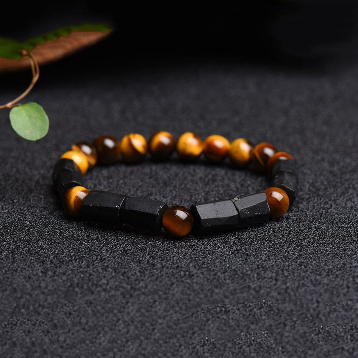 Buddha Stones "May Confidence Guide Your Way" Black Tourmaline Bracelet Includes Gift Message Card - image 10