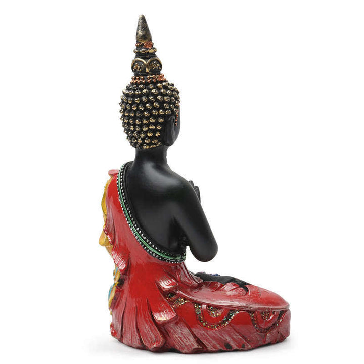 Thai Buddha Serenity Resin Statue Decoration - image 9