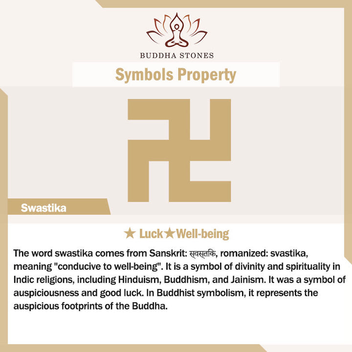 Swastika Pattern Engraved Luck Bracelet - image 6