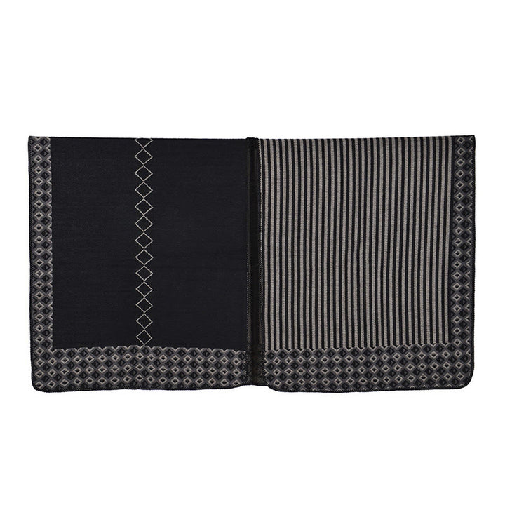 Tibetan Shawl Striped Diamond Pattern Winter Warm Soft Scarf - image 21