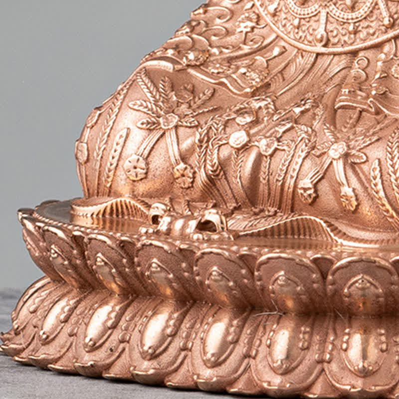 Buddha Shakyamuni Figurine Compassion Handmade Copper Statue Decoration - image 10