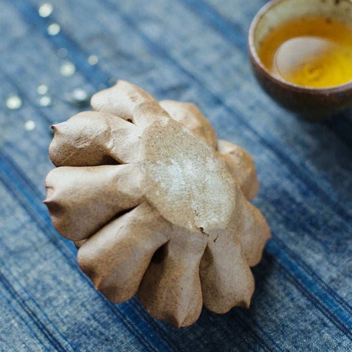 Buddha Stones Tibetan Backflow Lotus Meditation Incense Burner - image 4