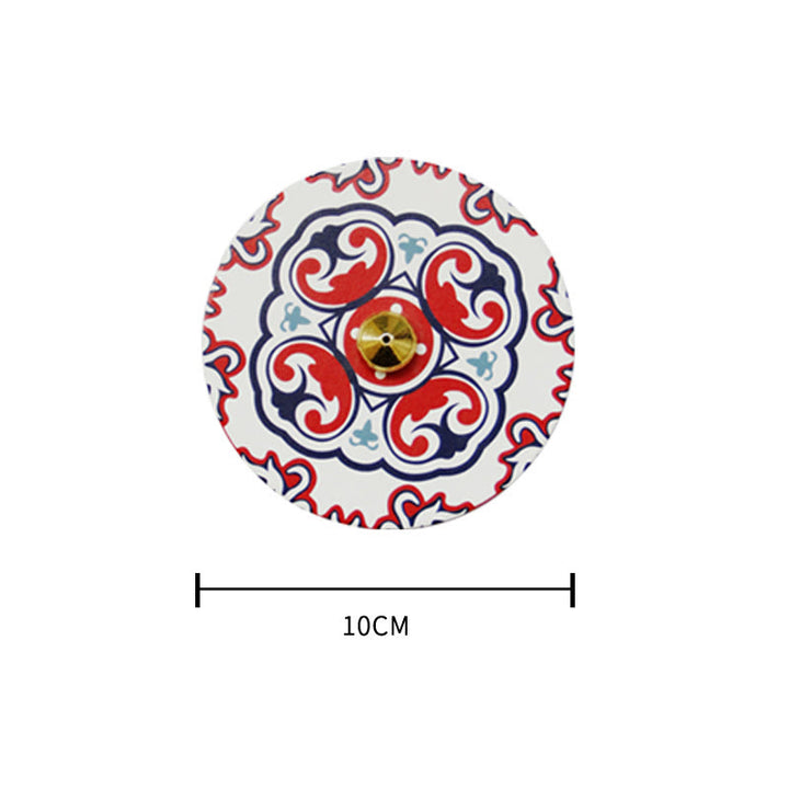 Colorful Pattern Ceramic Blessing Stick Incense Burner - image 26