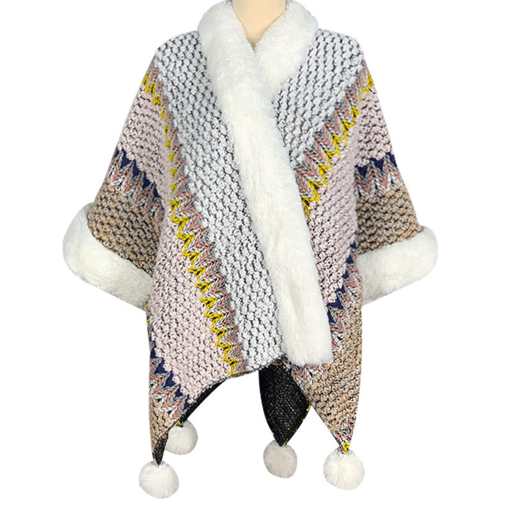 Buddha Stones Tibetan Multicolored Striped Shawl Winter Cozy Travel Scarf Wrap - Beige Brown - image 56