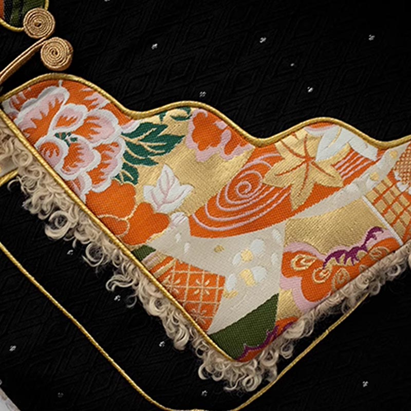 Buddha Stones Tibetan Clothing Lhasa Fleece Lined Top Winter Women Clothing - image 10