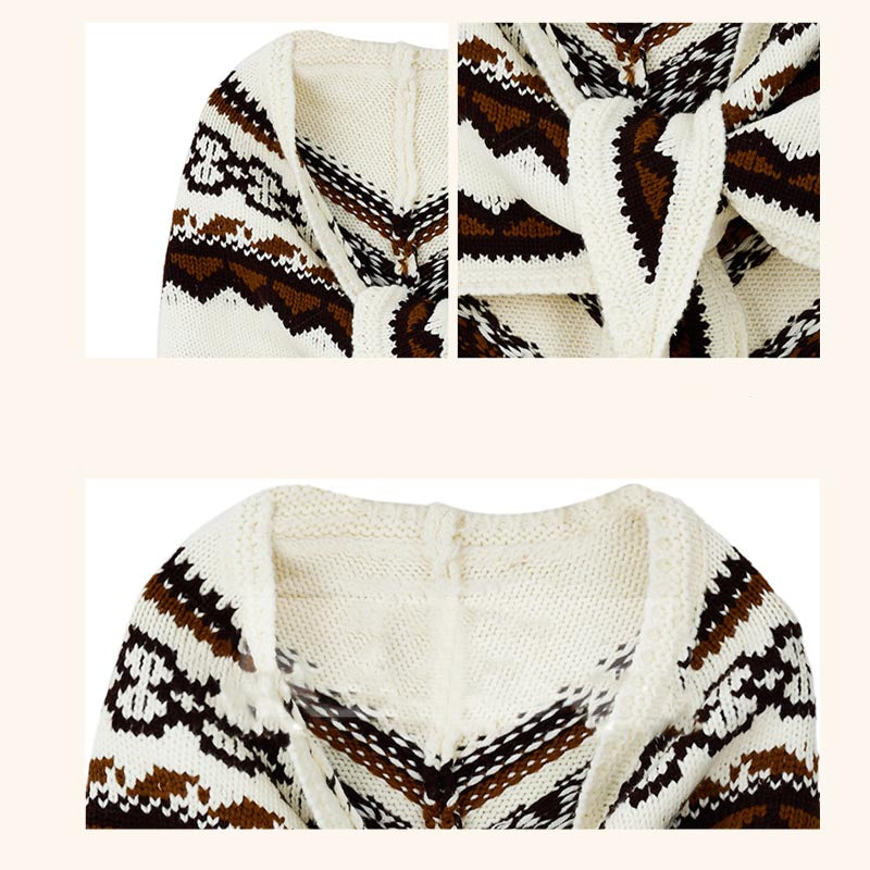 Buddha Stones Tibetan Triangular Shawl Striped Tassels Winter Cozy Travel Scarf Wrap - image 11