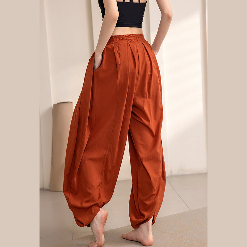 Buddha Stones Simple Design Trousers Sports Fitness Yoga Women's Yoga Pants - image 1