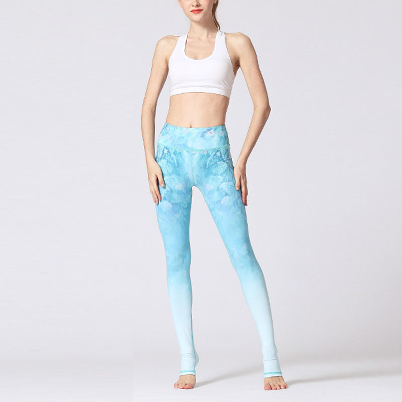 Buddha Stones Lotus Flower Floral Print Design Pants Sports Fitness Yoga Leggings Women's Yoga Pants - image 15