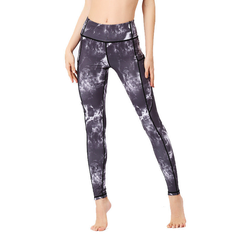 Buddha Stones Colorful Print Pants Sports Exercise Fitness Leggings Women's Yoga Pants