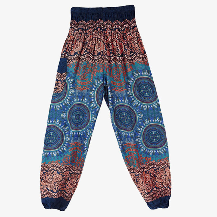 Buddha Stones Boho Loose Harem Trousers Women's Yoga Pants