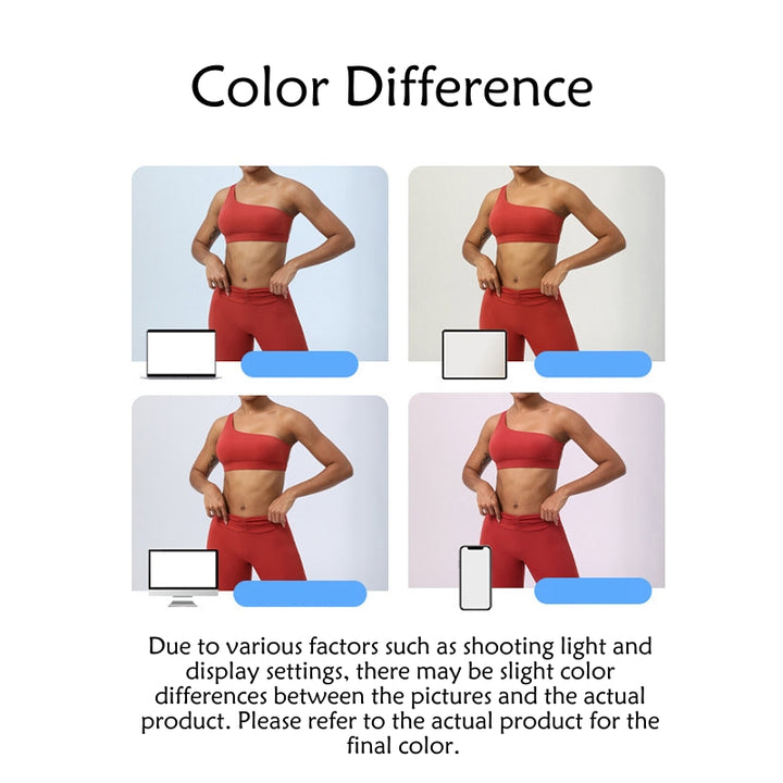 Buddha Stones 2Pcs Backless Asymmetrical Design Top Bra Shorts Leggings Pants Fitness Yoga Outfit Set - image 17