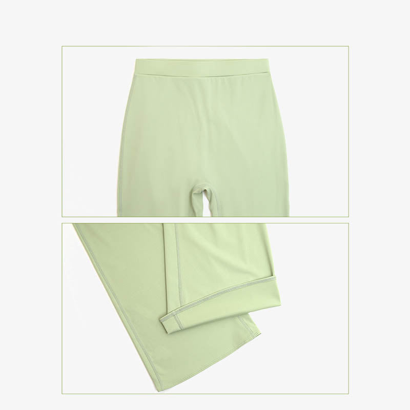 Buddha Stones Long Sleeve Backless Strap Top Bra Flare Pants Fitness Yoga Outfit - image 5