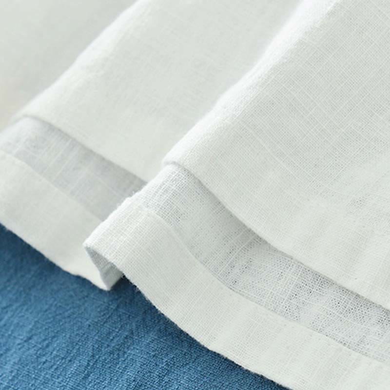 Buddha Stones Ramie Linen Blouse Women Shirt Top Chinese Hanfu Style Clothing - image 20